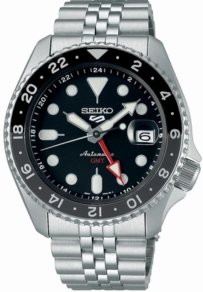 Seiko Watches Seiko 5 Sports GMT SKX Black Grape Re-Interpretation Watch