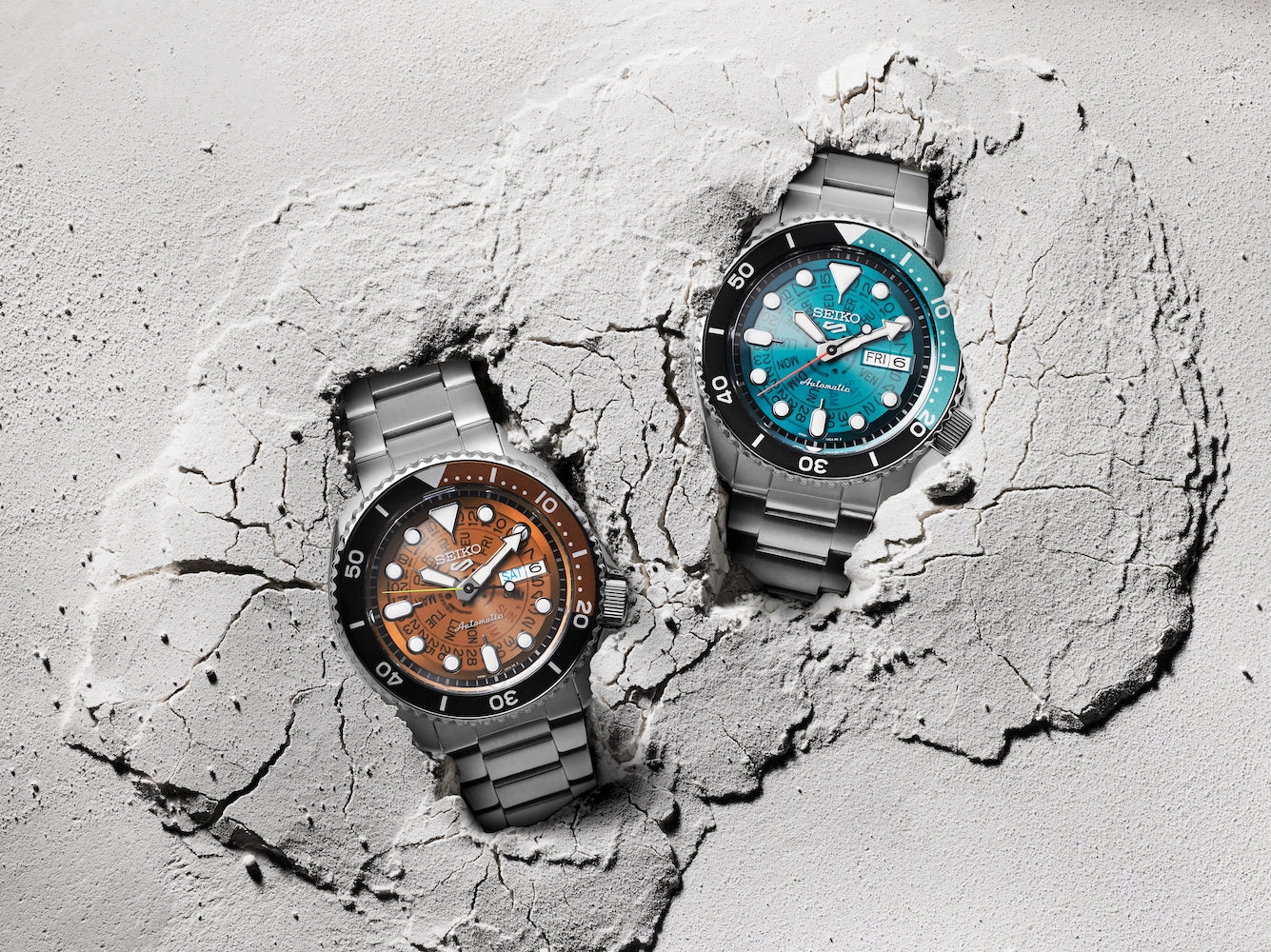 Seiko Watches Seiko 5 Sports Skeleton Dial Watch