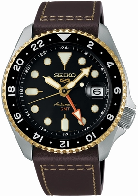 Seiko Watches Seiko 5 Sports SKX GMT Mocha Watch