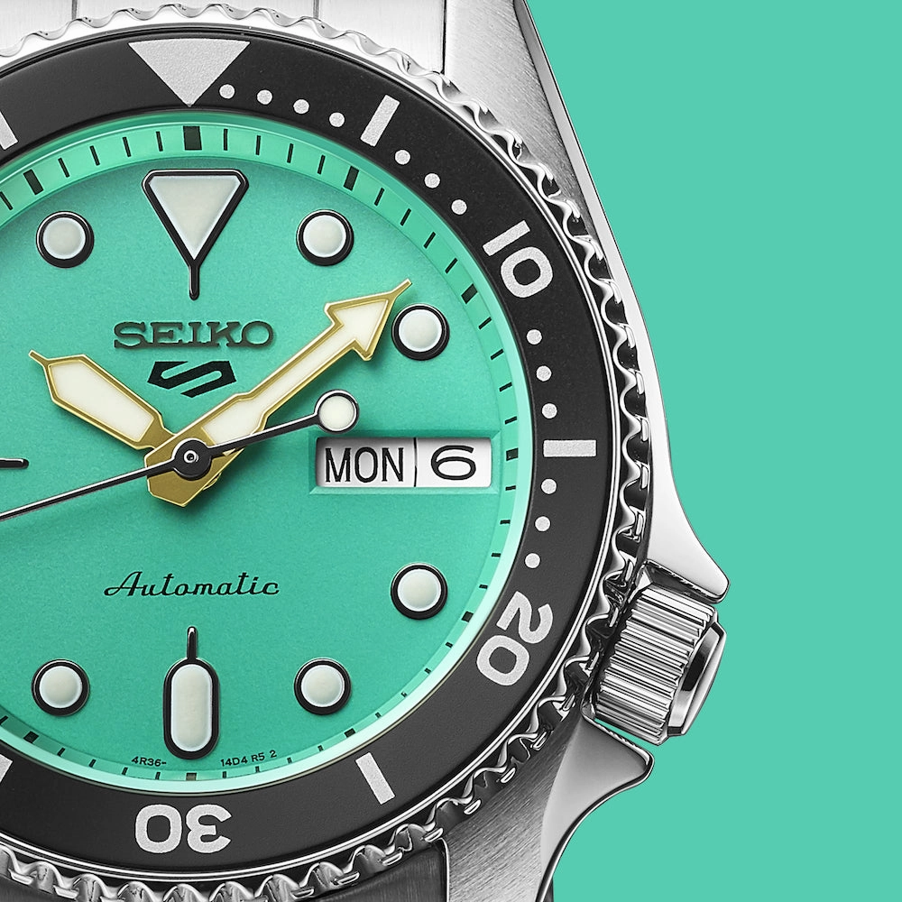 Seiko Watches Seiko 5 Sports SKX Midi Teal Mens Watch