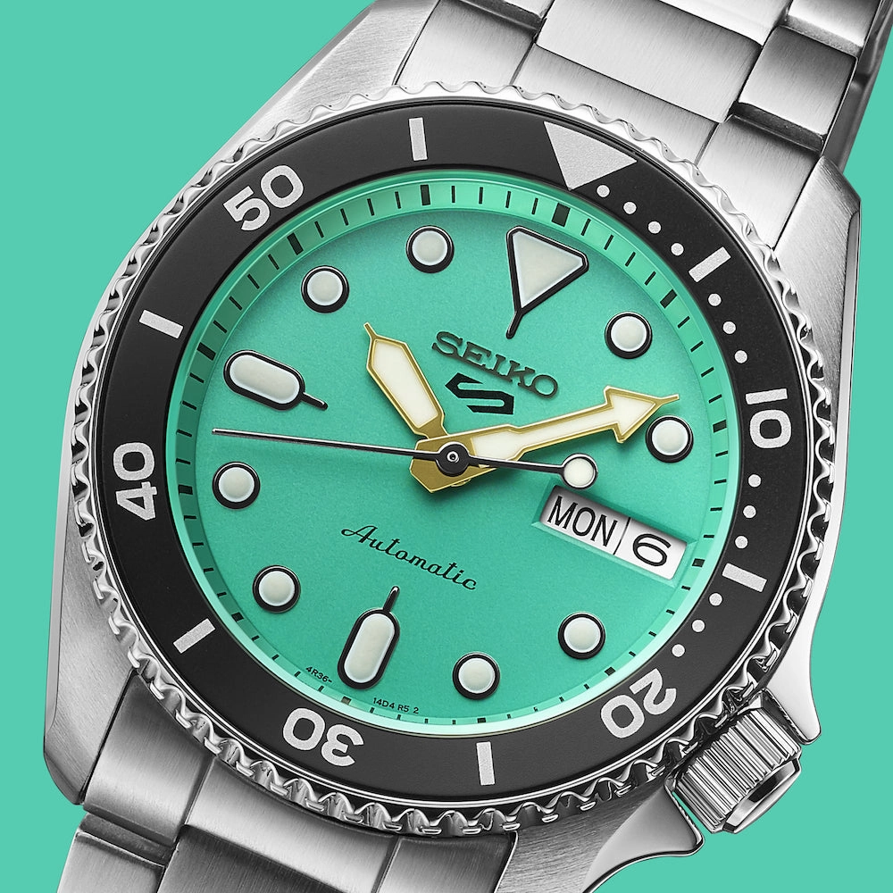 Seiko Watches Seiko 5 Sports SKX Midi Teal Mens Watch