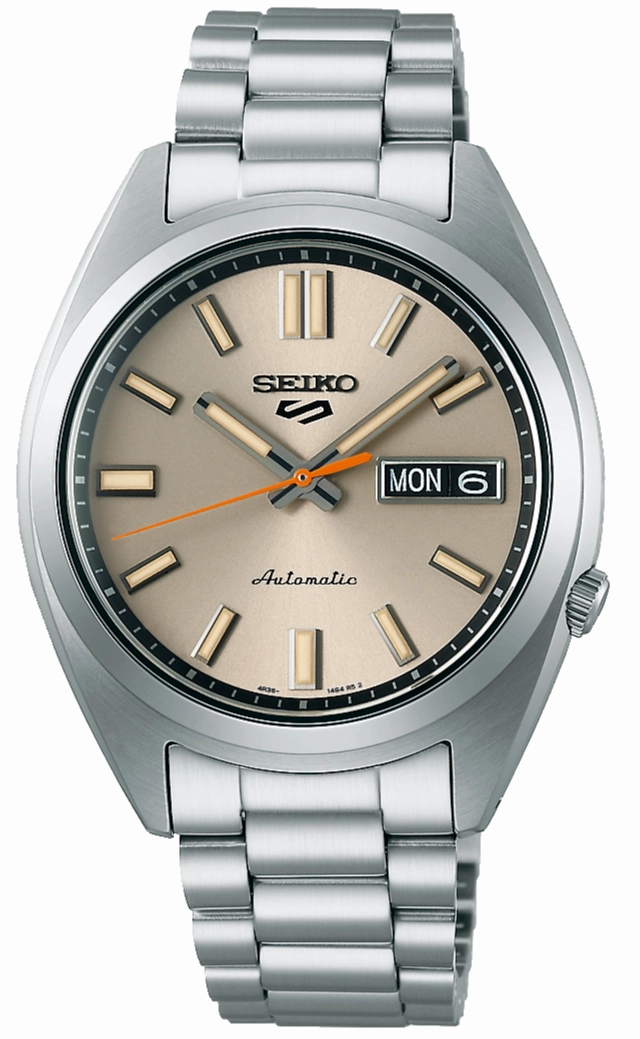 Seiko Watches Seiko 5 Sports SNXS Beige Chinos Classic Sports Watch