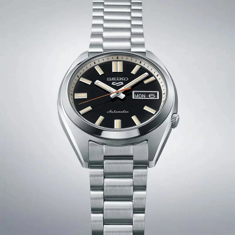 Seiko Watches Seiko 5 Sports SNXS Deep Black Wash Classic Sports Watch