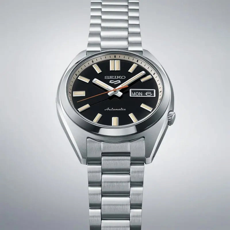 Seiko Watches Seiko 5 Sports SNXS Deep Black Wash Classic Sports Watch