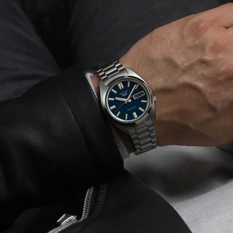 Seiko Watches Seiko 5 Sports SNXS Rinse Blue Classic Sports Watch