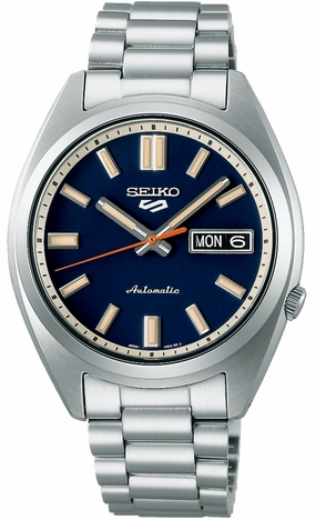 Seiko Watches Seiko 5 Sports SNXS Rinse Blue Classic Sports Watch
