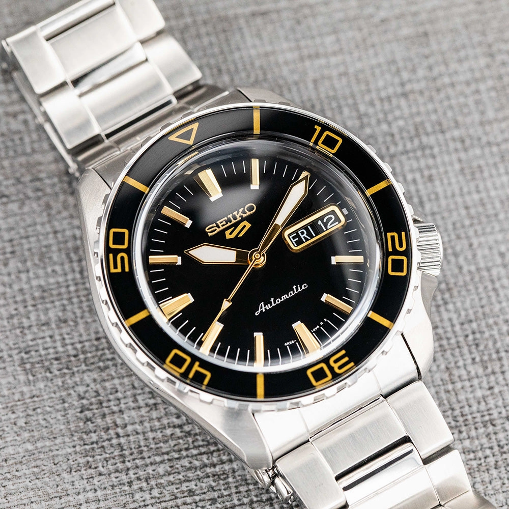 Seiko Watches Seiko 5 Sports SRPK99K 'Blackstone Redux'