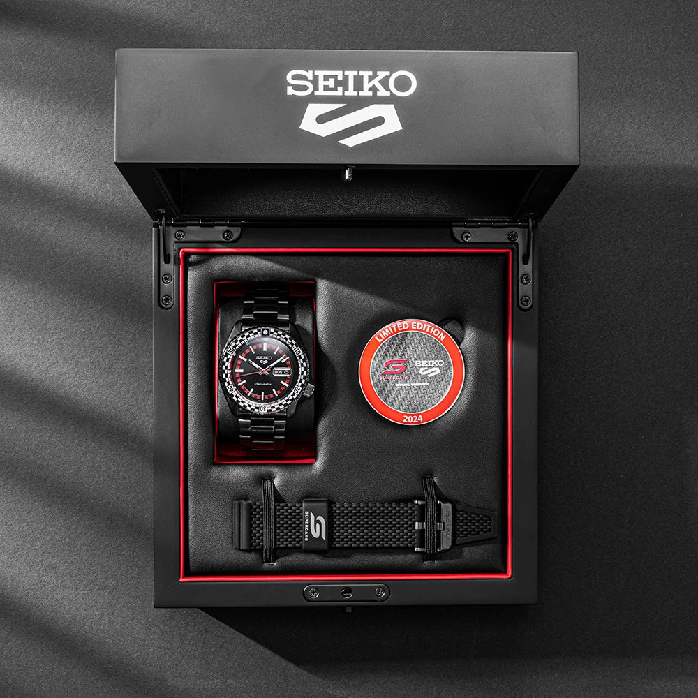Seiko Watches Seiko 5 SRPL01K Sports Supercars Limited Editon