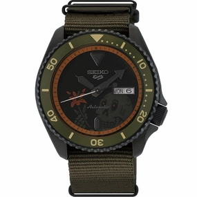 Seiko Watches Seiko 5 SRPL27K Kentaro "Wild Plants & Fire' Limited Edition