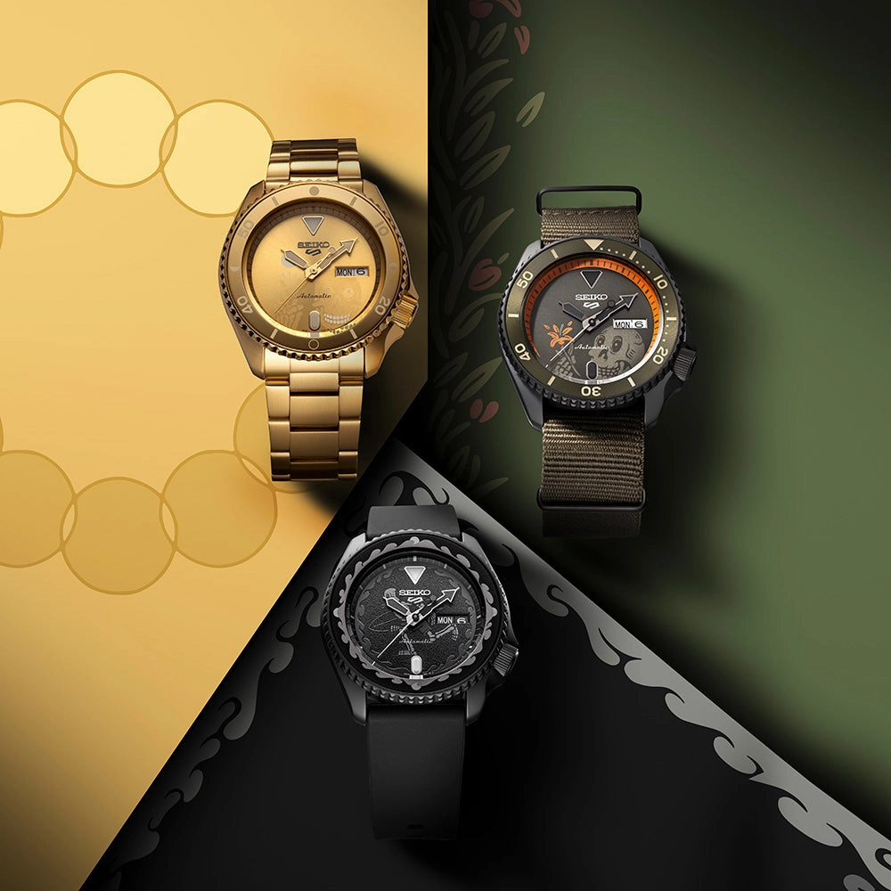 Seiko Watches Seiko 5 SRPL27K Kentaro "Wild Plants & Fire' Limited Edition