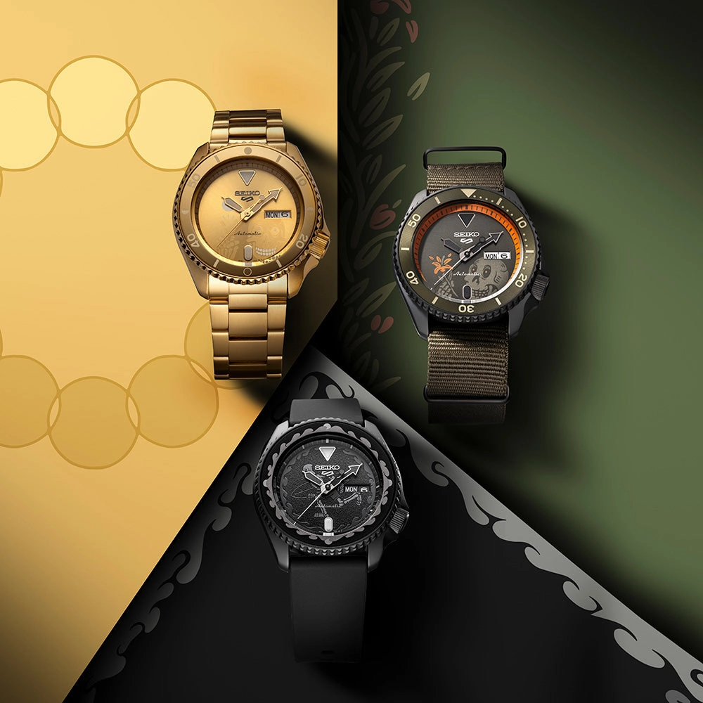 Seiko Watches Seiko 5 SRPL27K Kentaro "Wild Plants & Fire' Limited Edition