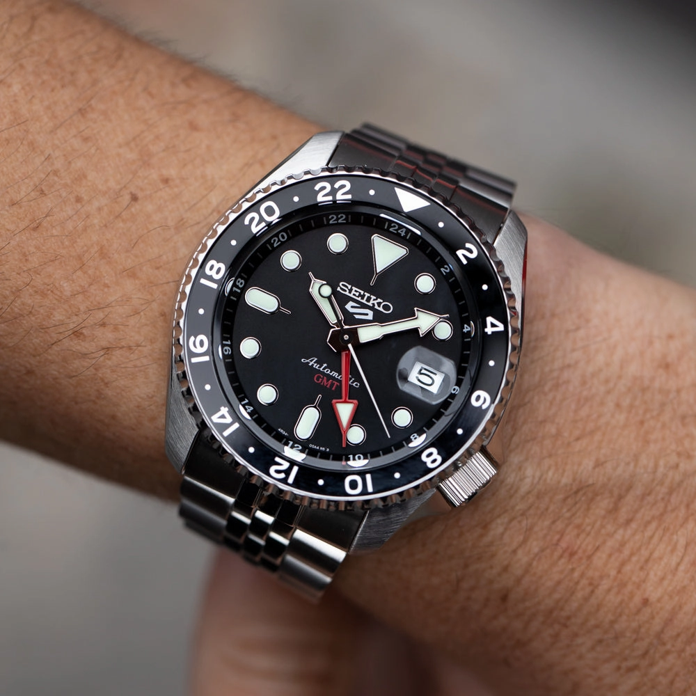 Seiko Watches Seiko 5 SSK001K Automatic GMT SKX Series