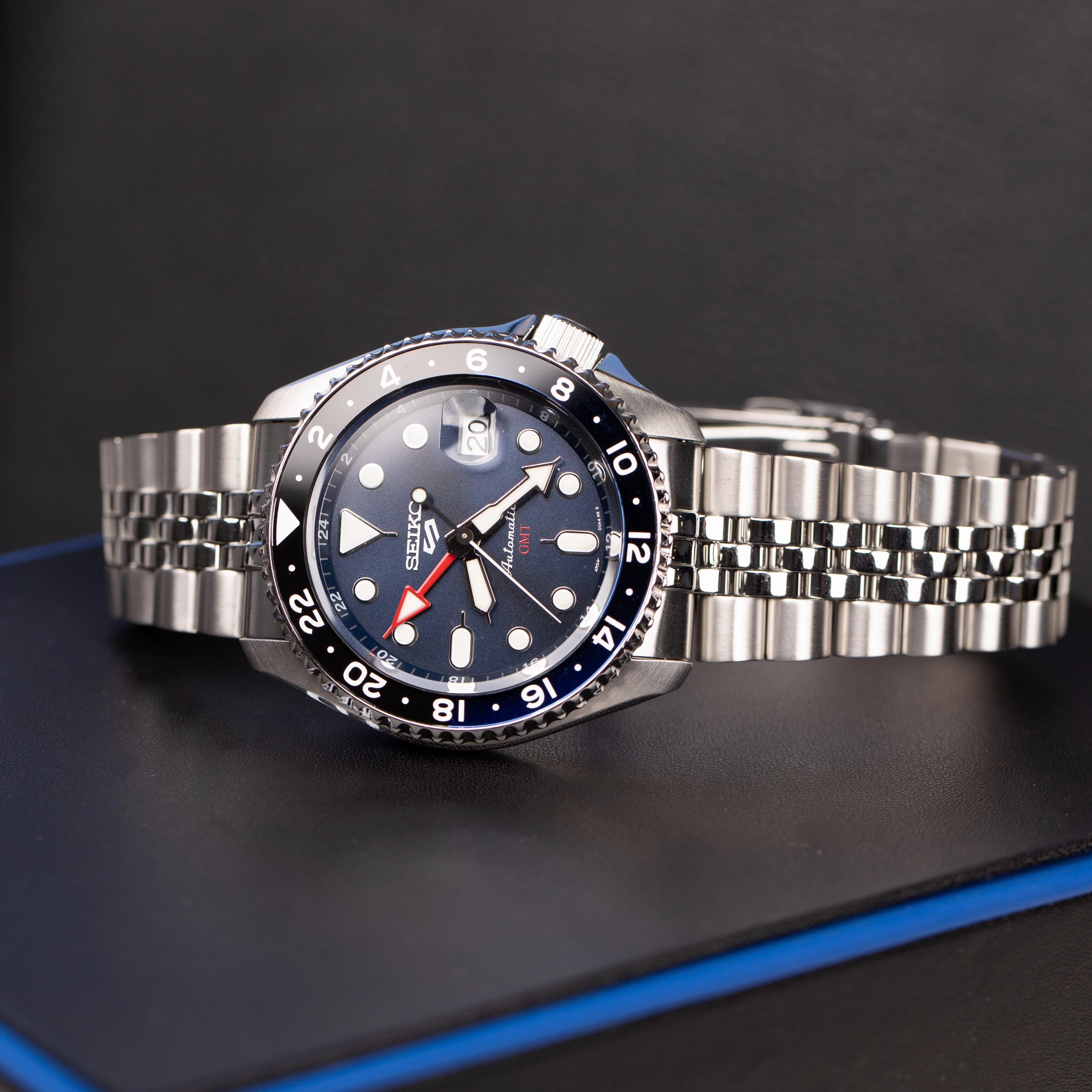 Seiko Watches Seiko 5 SSK003K Automatic GMT 'SKX Series'