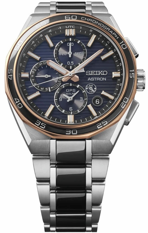 Seiko Watches Seiko Astron GPS Solar Dual-Time Chronograph Limited Edition Watch Pre-Order