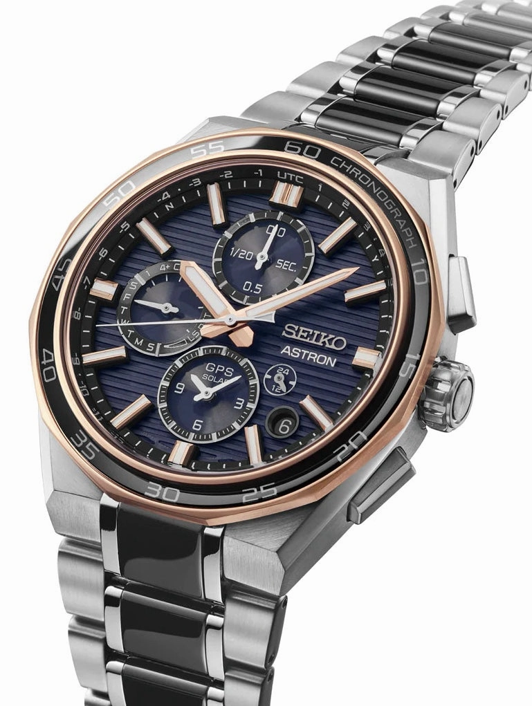 Seiko Watches Seiko Astron GPS Solar Dual-Time Chronograph Limited Edition Watch Pre-Order