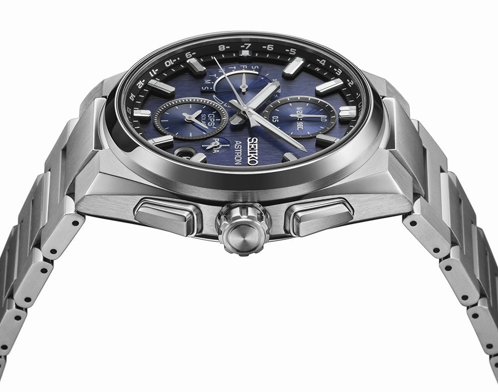 Seiko Watches Seiko Astron GPS Solar Dual Time Chronograph Watch