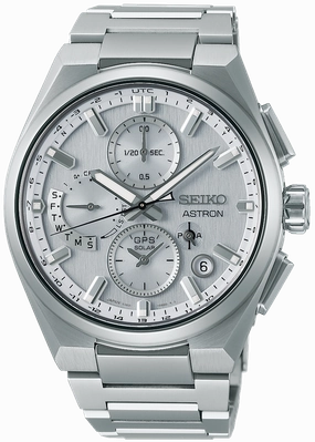Seiko Watches Seiko Astron GPS Solar Dual Time Chronograph Watch