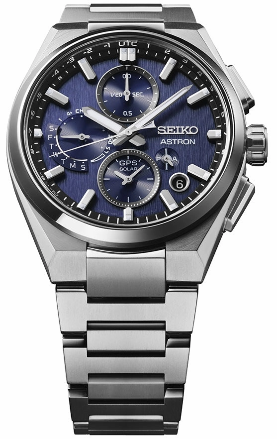 Seiko Watches Seiko Astron GPS Solar Dual Time Chronograph Watch