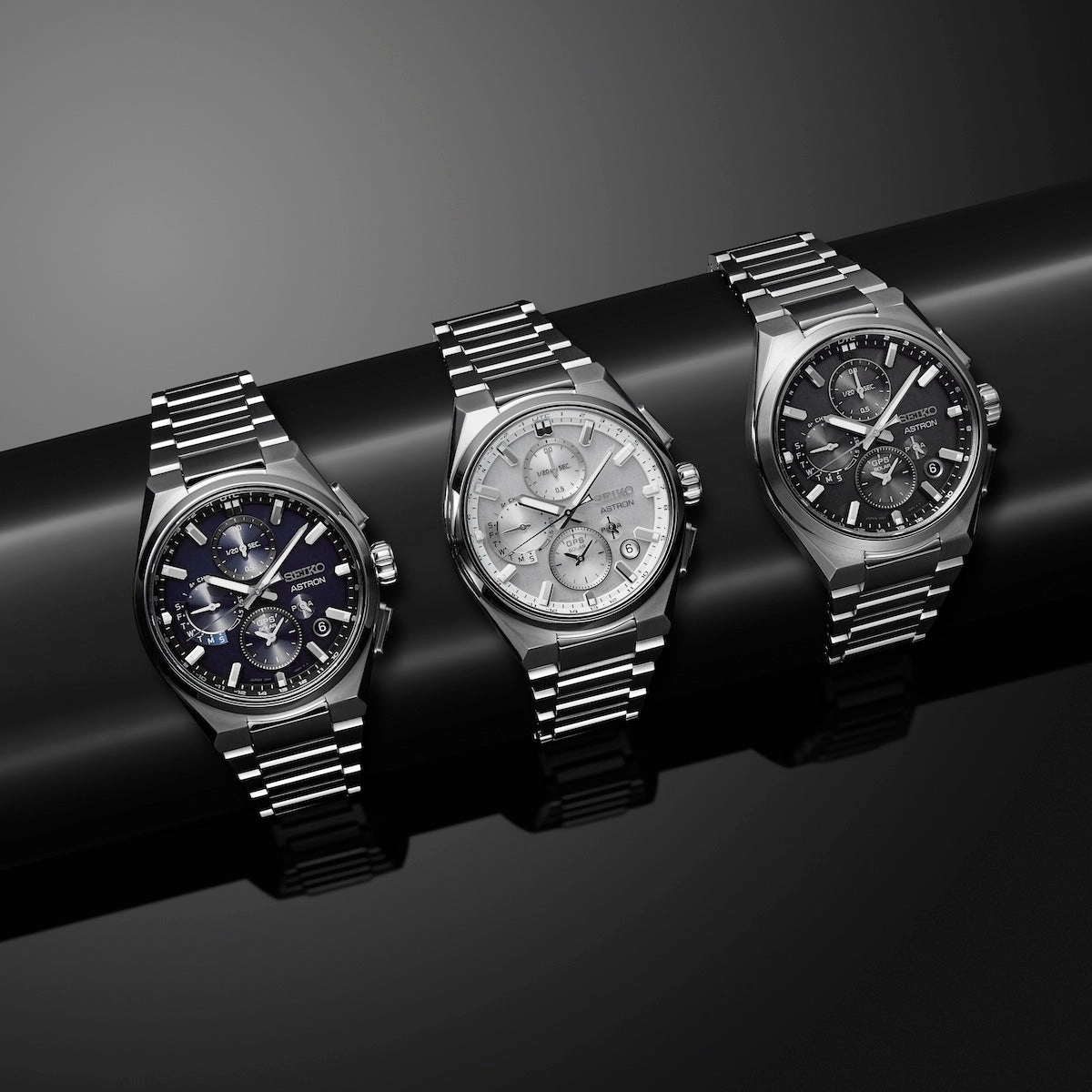 Seiko Watches Seiko Astron GPS Solar Dual Time Chronograph Watch
