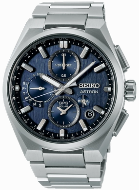 Seiko Watches Seiko Astron GPS Solar Dual Time Chronograph Watch
