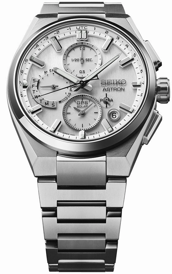 Seiko Watches Seiko Astron GPS Solar Dual Time Chronograph Watch