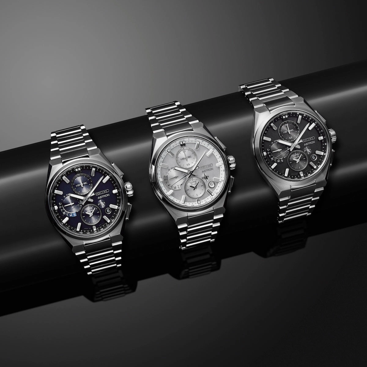 Seiko Watches Seiko Astron GPS Solar Dual Time Chronograph Watch