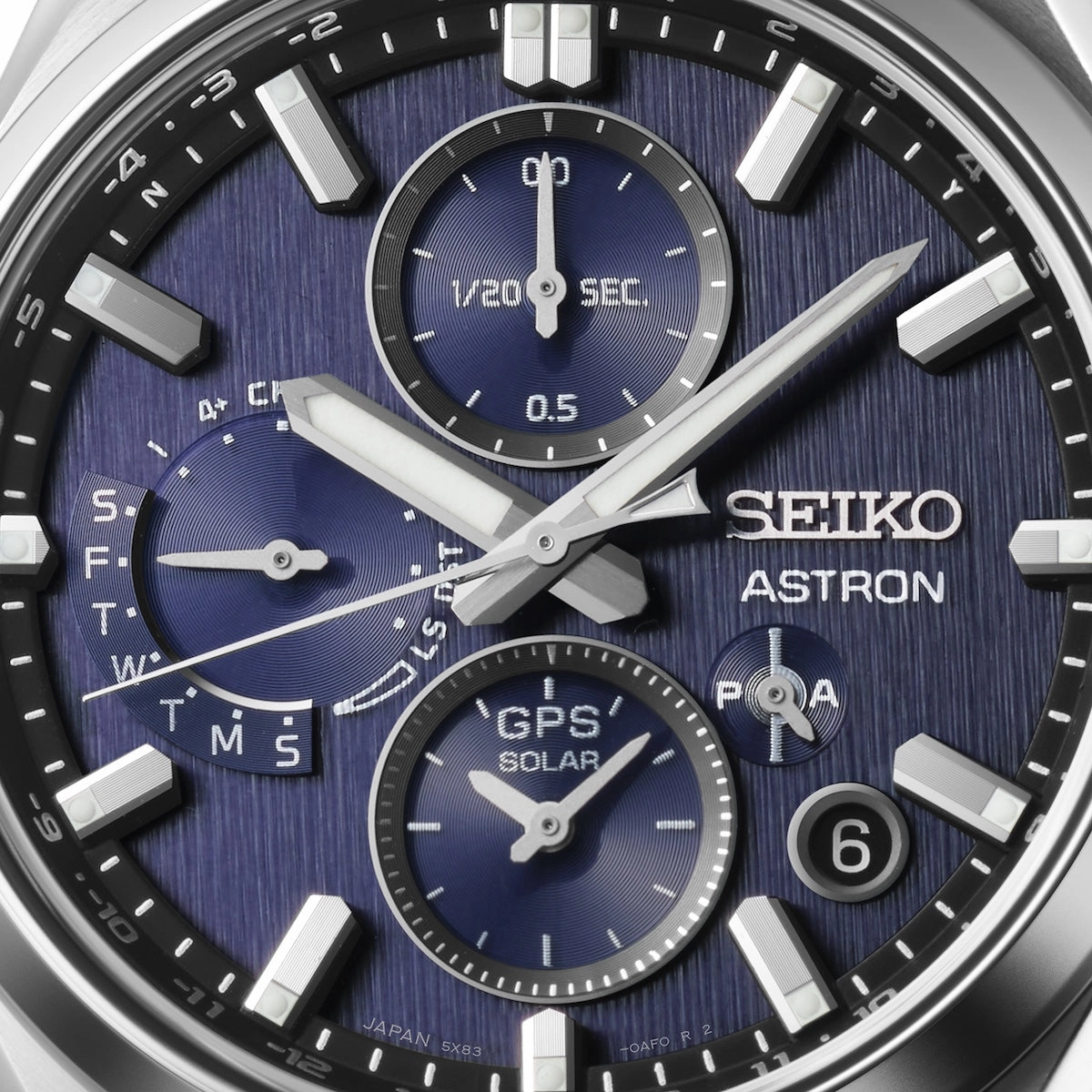 Seiko Watches Seiko Astron GPS Solar Dual Time Chronograph Watch