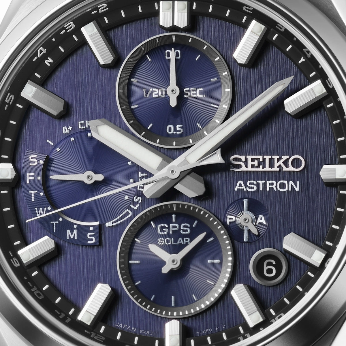 Seiko Watches Seiko Astron GPS Solar Dual Time Chronograph Watch