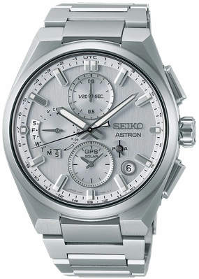 Seiko Watches Seiko Astron GPS Solar Dual Time Chronograph Watch