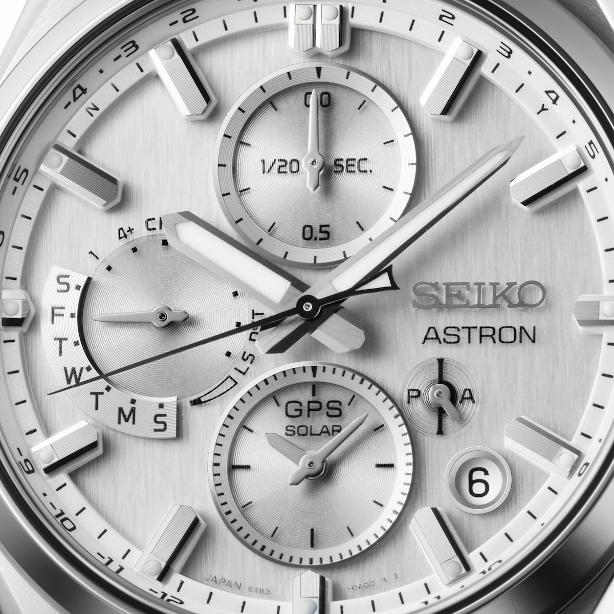 Seiko Watches Seiko Astron GPS Solar Dual Time Chronograph Watch