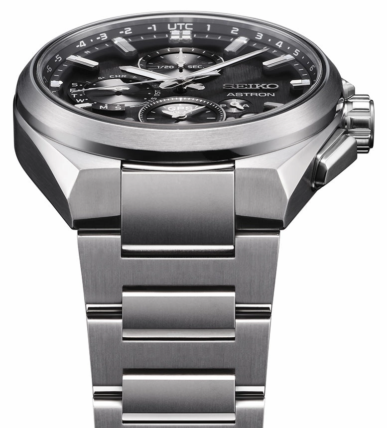 Seiko Watches Seiko Astron GPS Solar Dual Time Chronograph Watch