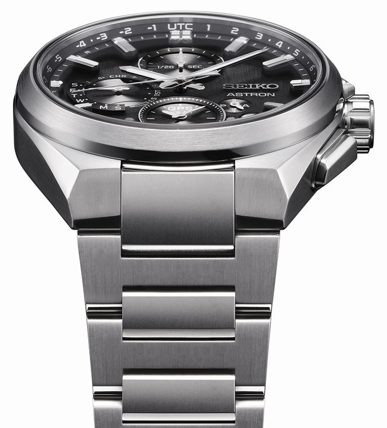 Seiko Watches Seiko Astron GPS Solar Dual Time Chronograph Watch