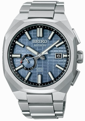 Seiko Watches Seiko Astron GPS Solar Sapphire Blue Crystal Box Watch