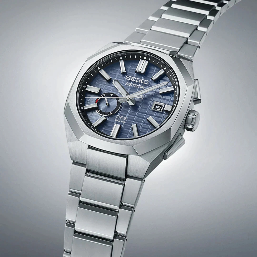 Seiko Watches Seiko Astron GPS Solar Sapphire Blue Crystal Box Watch