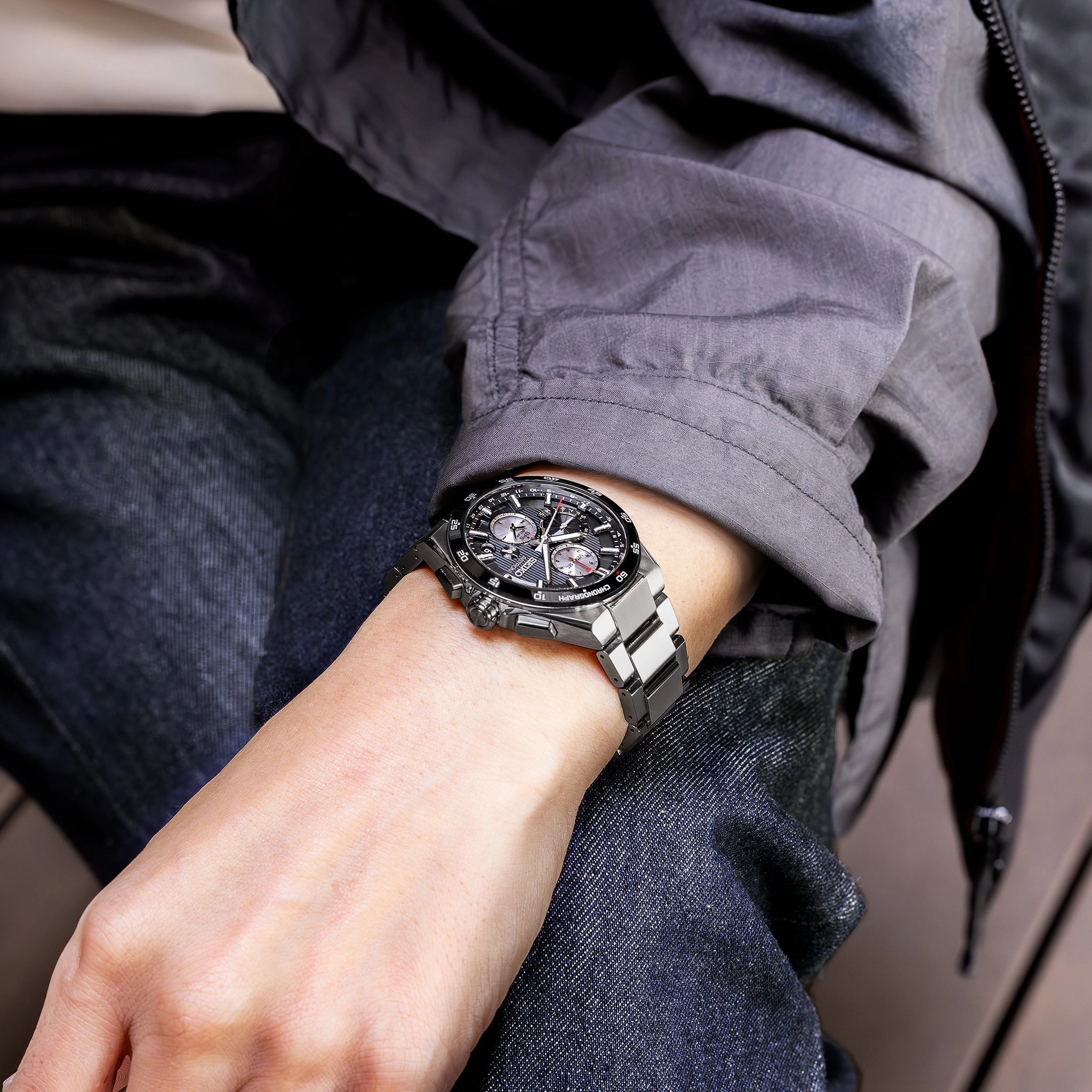 Seiko Watches Seiko Astron Night Black 5X Watch