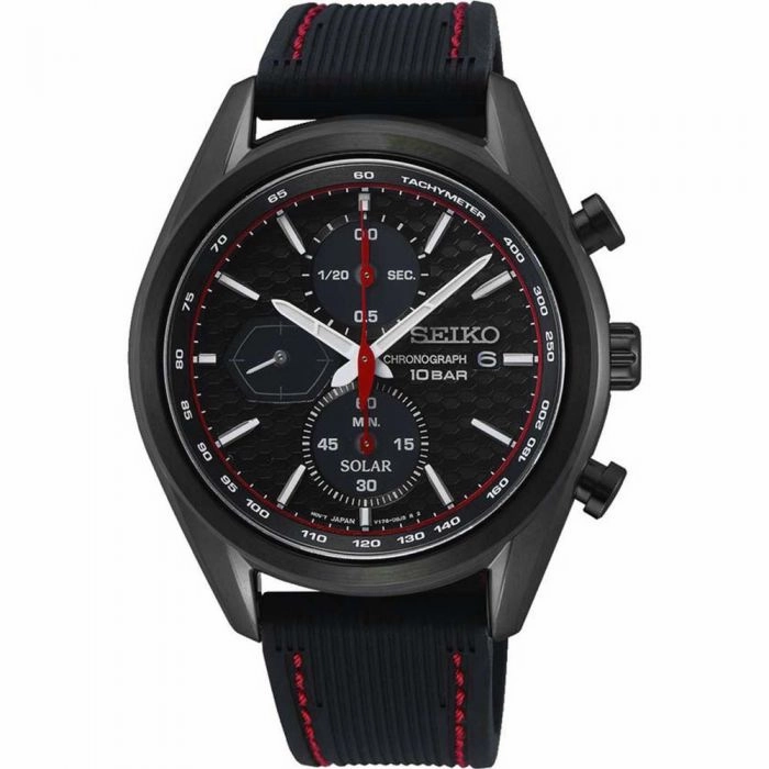Seiko Watches Seiko Macchina Sportiva SSC777P Solar Chronograph