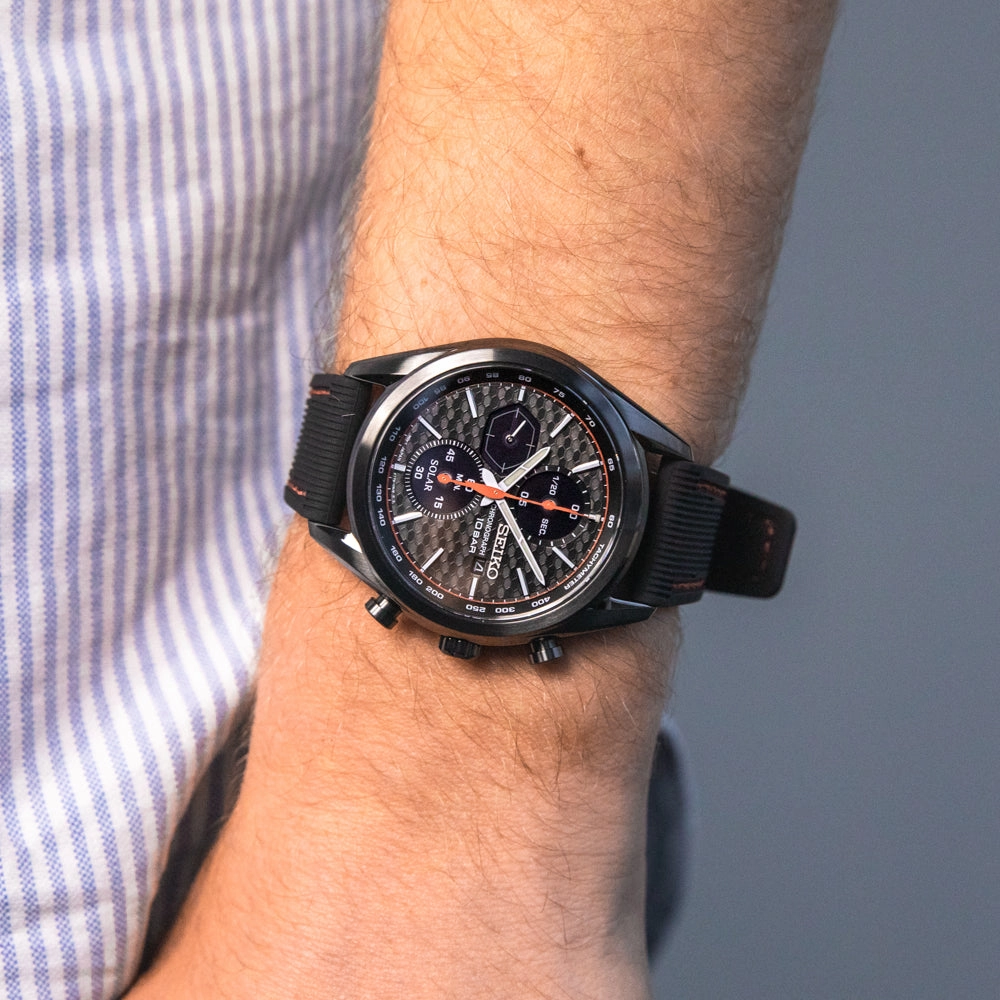 Seiko Watches Seiko Macchina Sportiva SSC777P Solar Chronograph