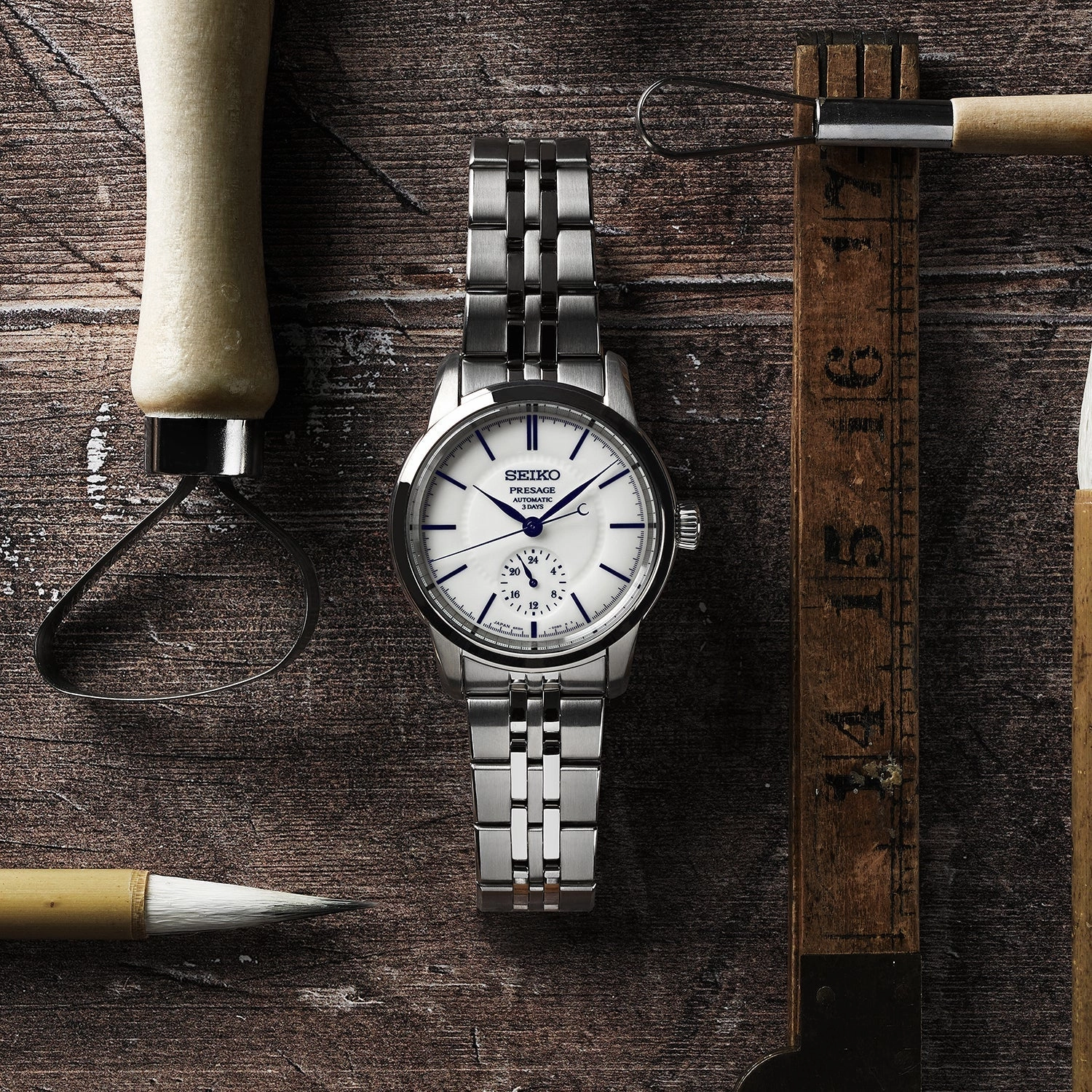 Seiko Watches Seiko Presage Arita Porcelain Concentric Watch