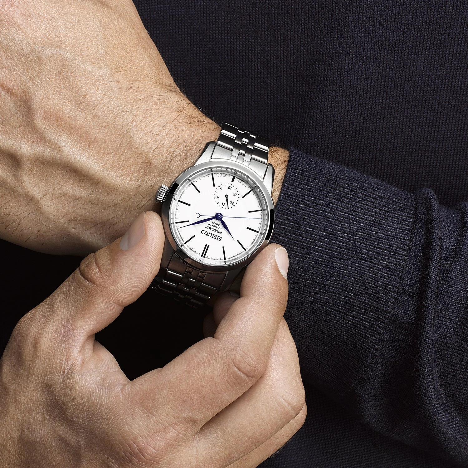Seiko Watches Seiko Presage Arita Porcelain Concentric Watch