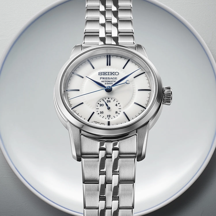 Seiko Watches Seiko Presage Arita Porcelain Concentric Watch