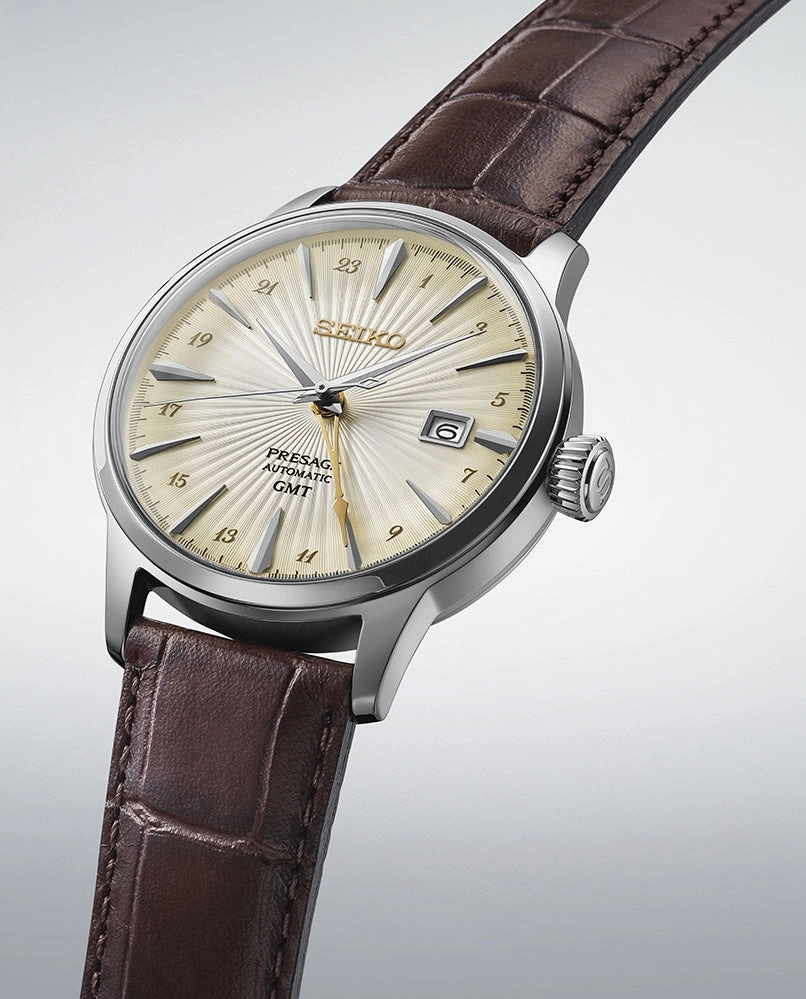 Seiko Watches Seiko Presage Cocktail Time Acacia GMT Watch