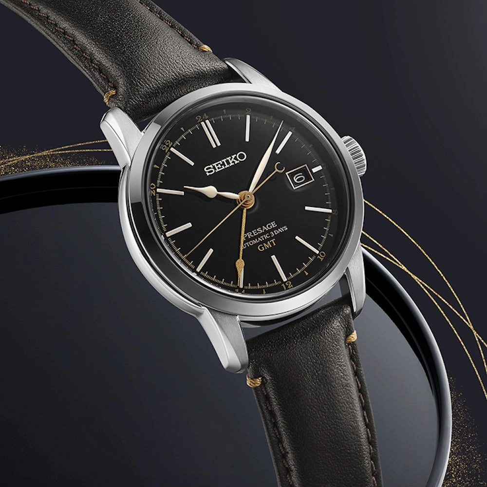 Seiko Watches Seiko Presage Craftmanship Urishi Dial GMT Watch