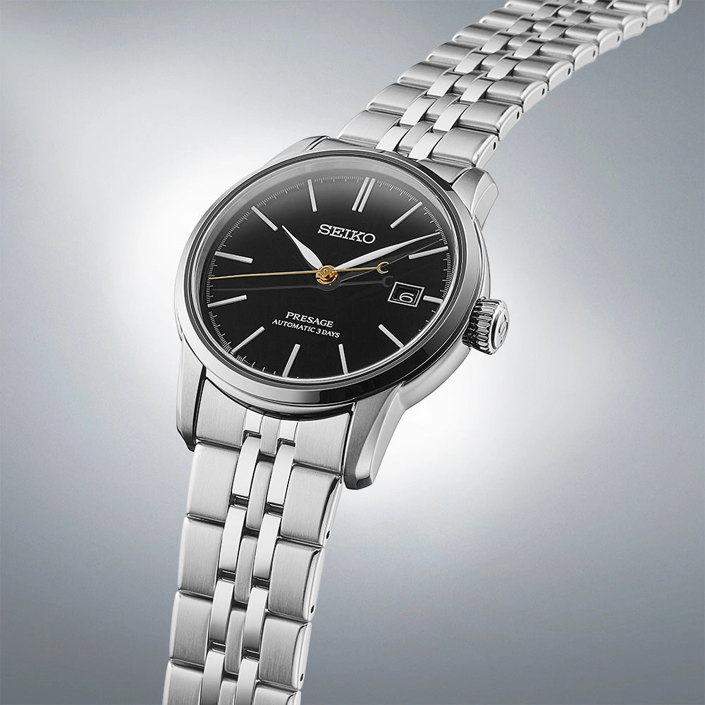 Seiko Watches Seiko Presage Deep Black Urushi Lacquer Watch