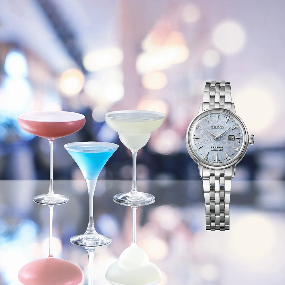Seiko Watches Seiko Presage SRE007J 'Skydiving' Cocktail Time