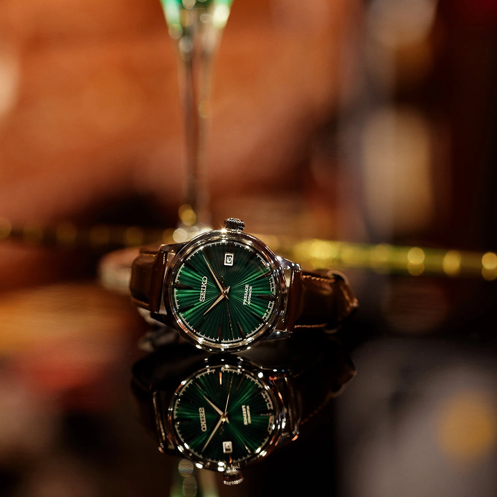 Seiko Watches Seiko Presage SRPD37J 'The Mockingbird' Cocktail Series Watch
