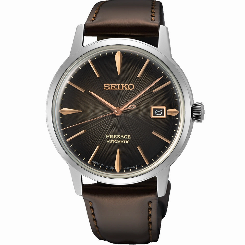 Seiko Watches Seiko Presage SRPJ17J 'The Irish Coffee' Cocktail Time
