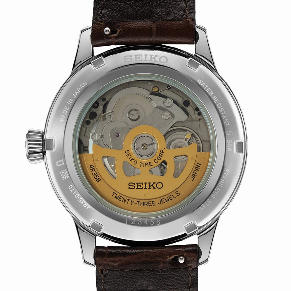 Seiko Watches Seiko Presage SRPK15J 'Midnight Blue Moon' Cocktail Time