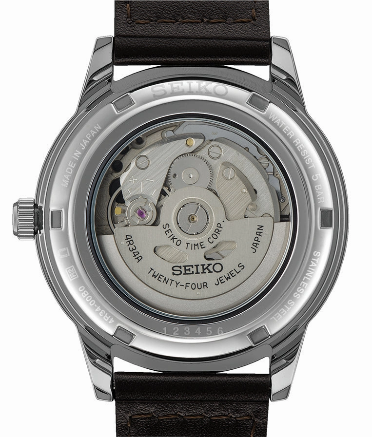 Seiko Watches Seiko Presage Style 60s Road Trip GMT Fume Watch