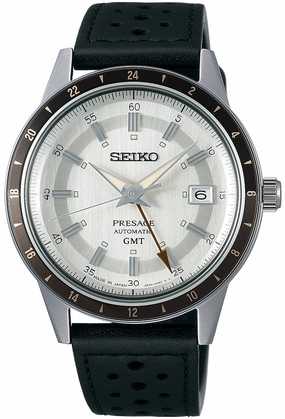 Seiko Watches Seiko Presage Style 60s Road Trip GMT Stone Watch