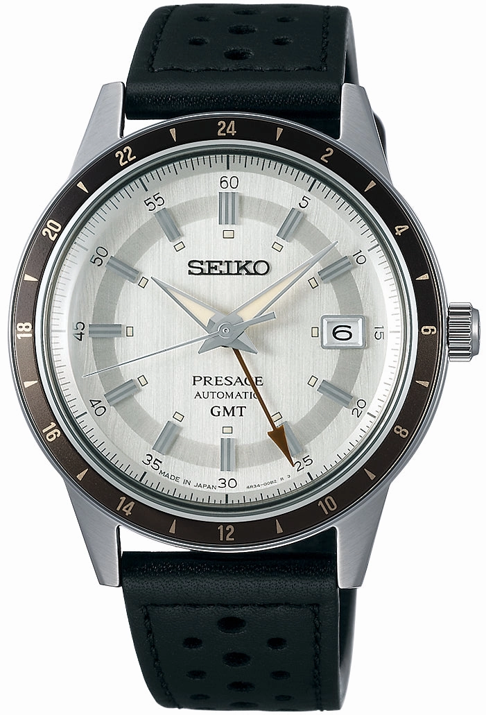 Seiko Watches Seiko Presage Style 60s Road Trip GMT Stone Watch